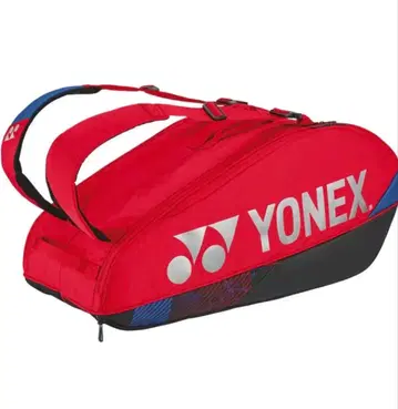 새상품 YONEX 라켓백 테니스 라켓 6개용 빨간색 RED 백팩