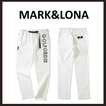 사유있음 미사용 MARK&LONA G.O.D 벨트 팬츠 50 화이트