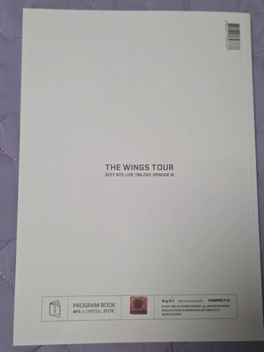 BTS Wings Program Book