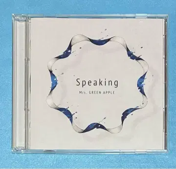 정품 Mrs. GREEN APPLE Speaking 초회반 CD DVD