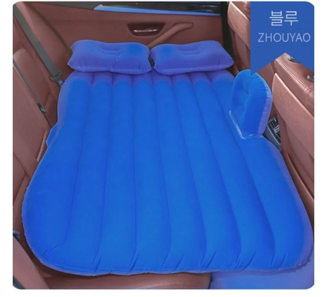 새상품 자동차 에어매트 블루