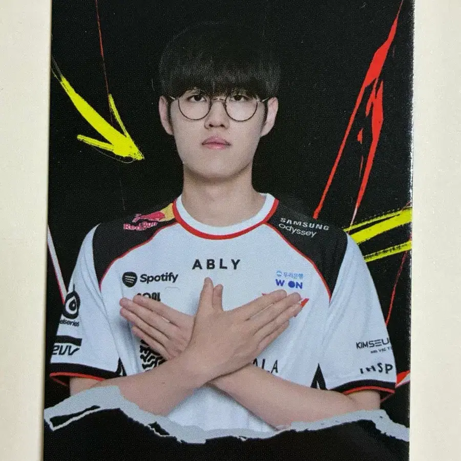 MSI 팬페스타 T1 오너 포토카드 티원