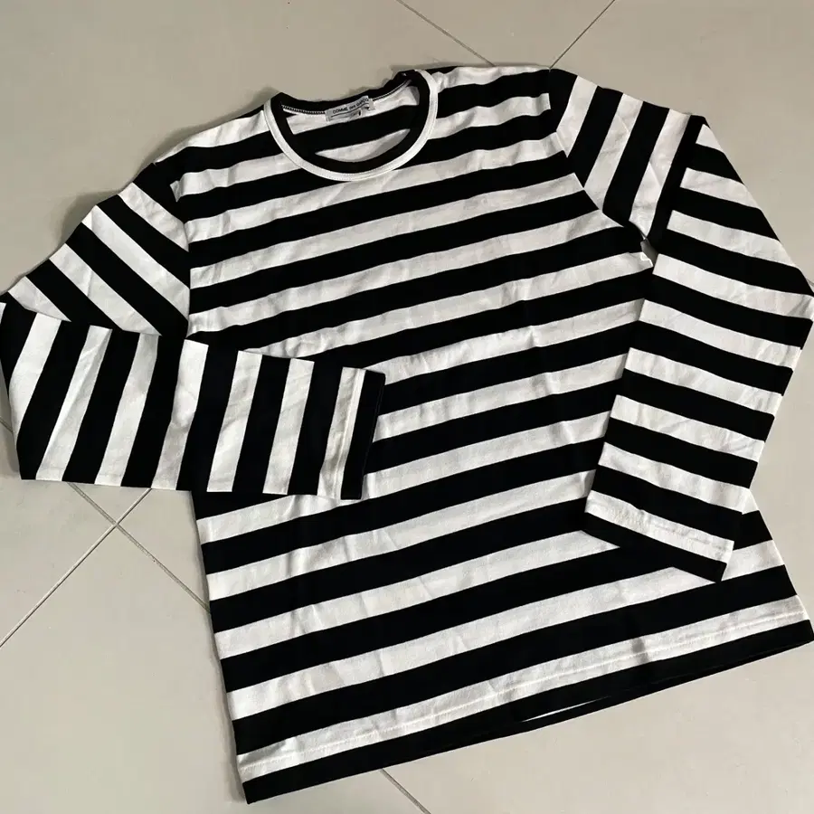 Comme des garcons 꼼데가르송 stripe tee