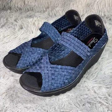 컨디션 최상 SKECHERS 스케쳐스 통굽 웨지솔 샌들 컴포트