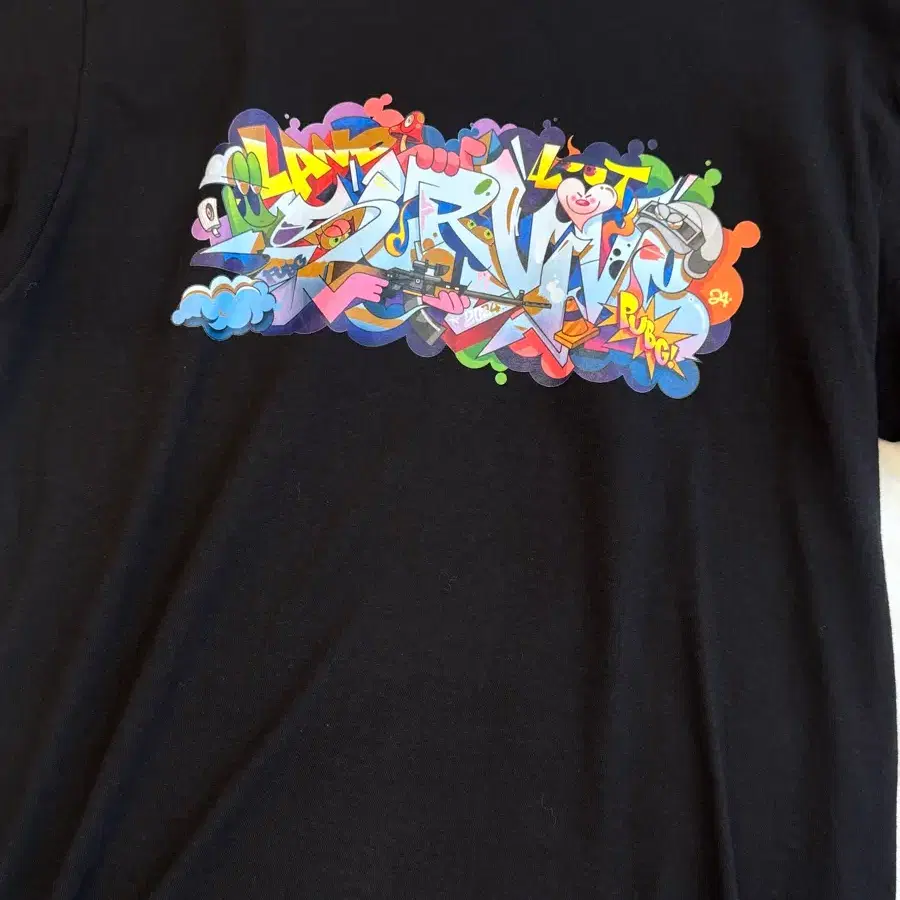 [새상품] 배틀그라운드 공식 티셔츠