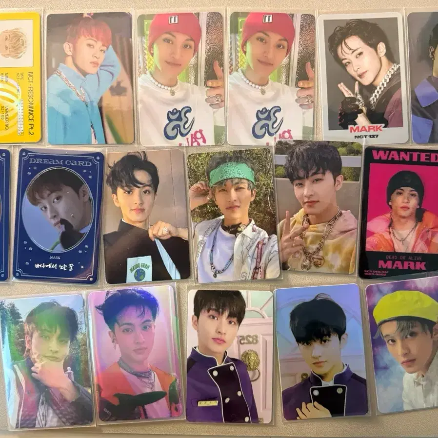Nct 마크 포카 일괄 양도 (반택포)