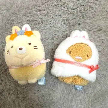 스미코구라시 테노리 봉제 인형 신비한 토끼 정원 고양이 돈카츠