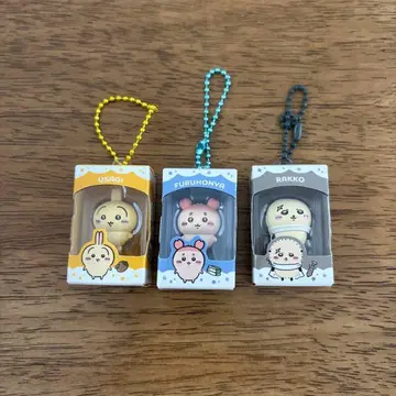 치이카와 초코박스 키링 랏코 토끼 헌책방 3종 세트