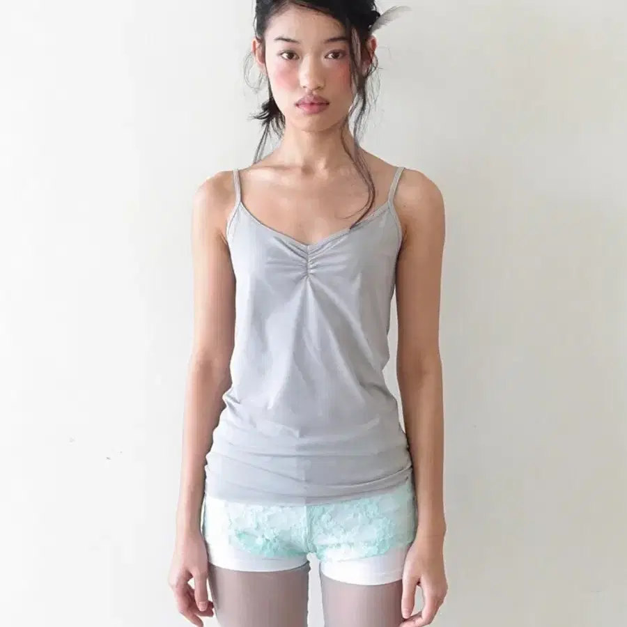 샵페어리 clear sleeveless (grey)