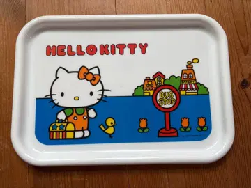 1970년대 쇼와 레트로 HELLO KITTY 헬로키티 트레이