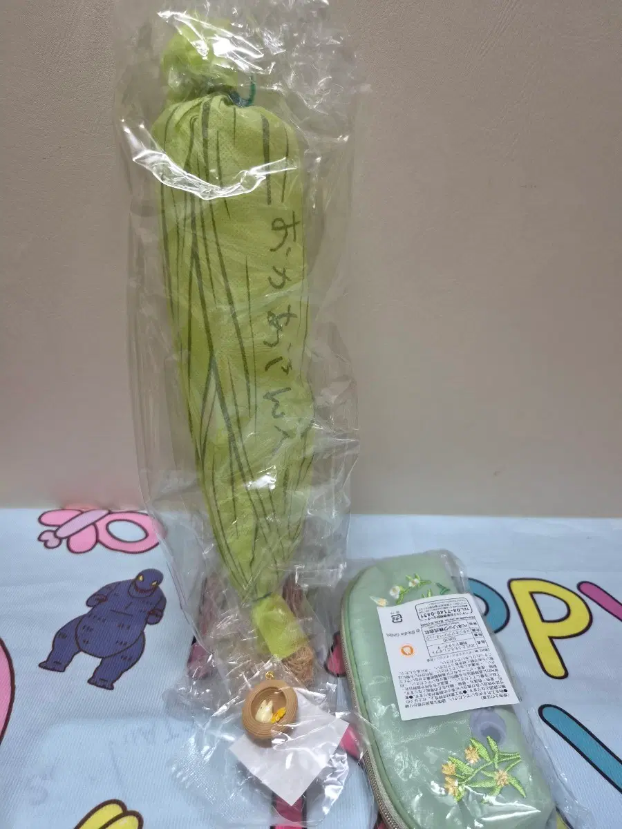 지브리 정품 옥수수(파우치) 가챠 젠가