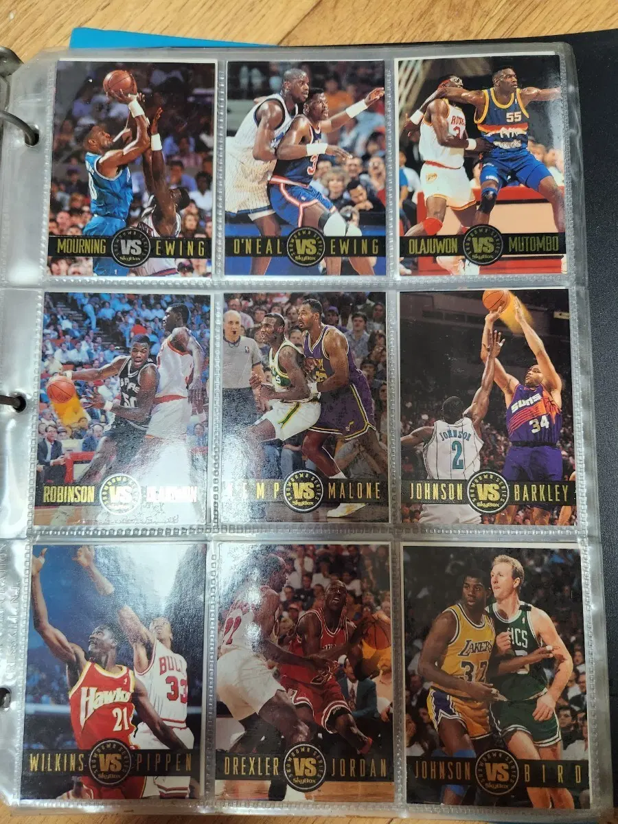 NBA 농구카드 1993-94 스카이박스 프리미엄 쇼다운 시리즈