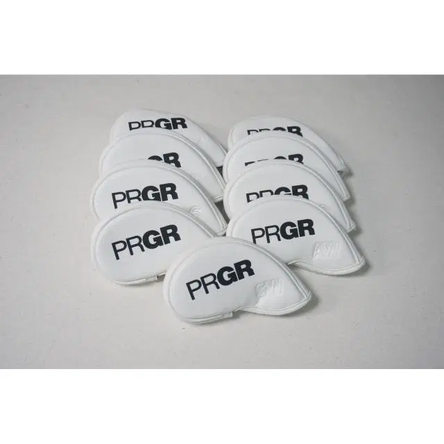 PRGR 프로기아 아이언 커버 화이트 4-S 9개 구성 PRGR 코...