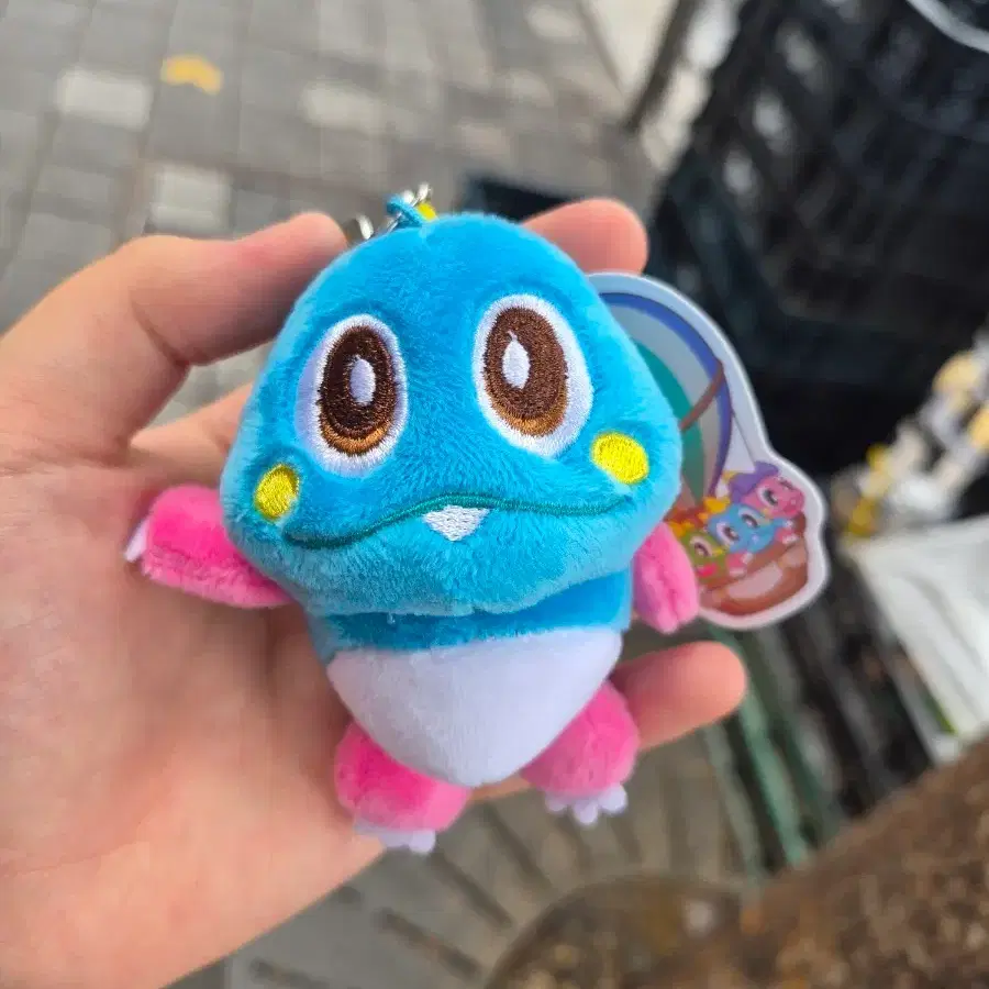 버블보블8cm키링
