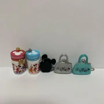 디즈니 미키 & 프렌즈 미니어처 키링 5종 세트