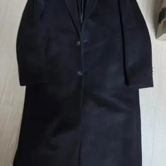 블랙 롱코트