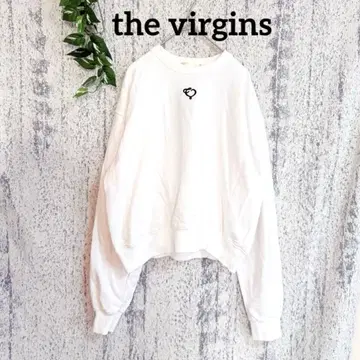 [ the virgins ] 백홀 맨투맨 화이트 트레이닝복