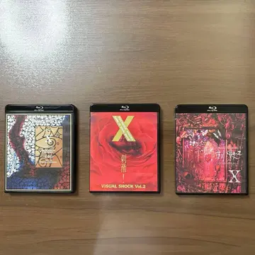 XJAPAN 블루레이 3장 세트 (TSUTAYA 구매)