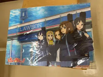 [ 미개봉 ] 케이온! LAWSON 콜라보 A2 사이즈 3D 포스터