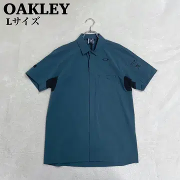 [새상품급] OAKLEY 오클리 골프웨어 반팔 셔츠 스컬 남성용 L