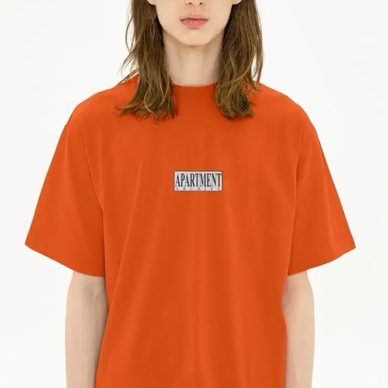 [L] 아파트먼트 Graont Half Sleeve 주황색 새상품