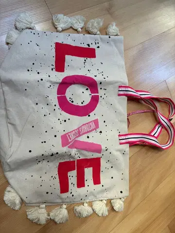 빅토리아 시크릿 LOVE 토트백