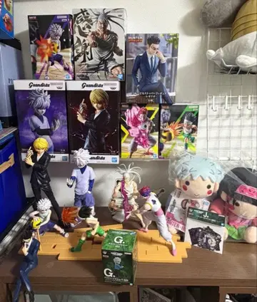 HUNTER x HUNTER 굿즈 묶음 판매 곤 키루아 히소카 크라피카