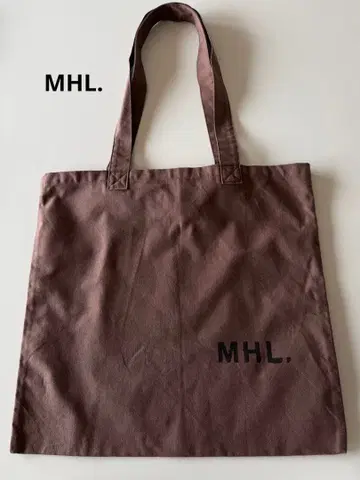 MHL. 토트백 브라운