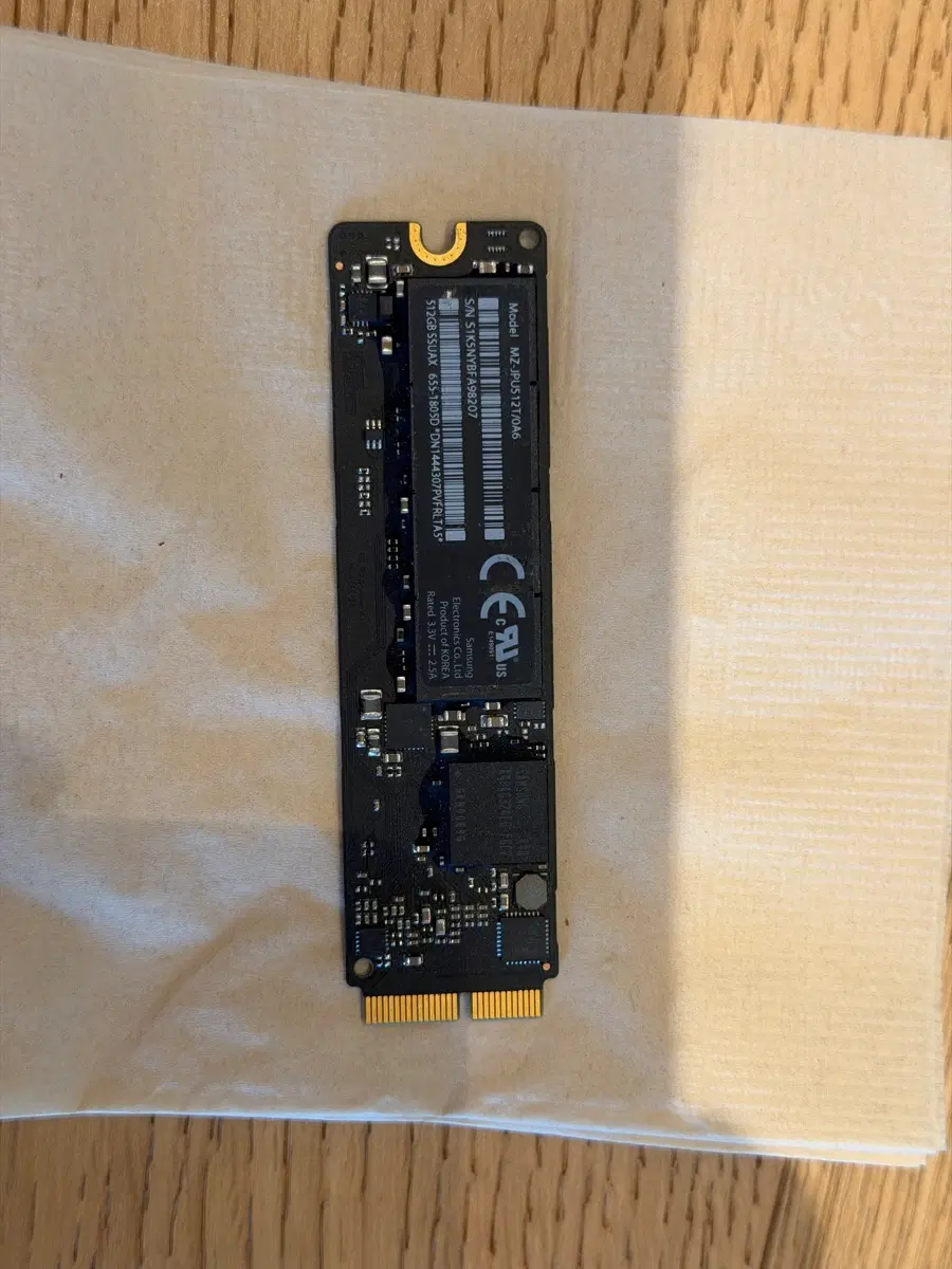 MZ-JPU512T 애플 아이맥, 맥북 전용 ssd 512gb