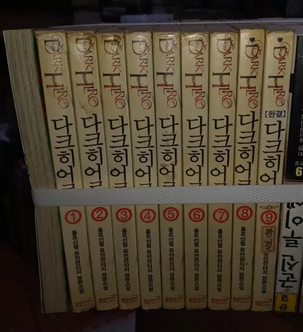 다크 히어로 (작은책-퓨전판타지) 1-9 완 /상태(중)/환상