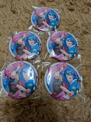 AMPTAKxCOLORS 치구사 군 케챠 빅 캔뱃지