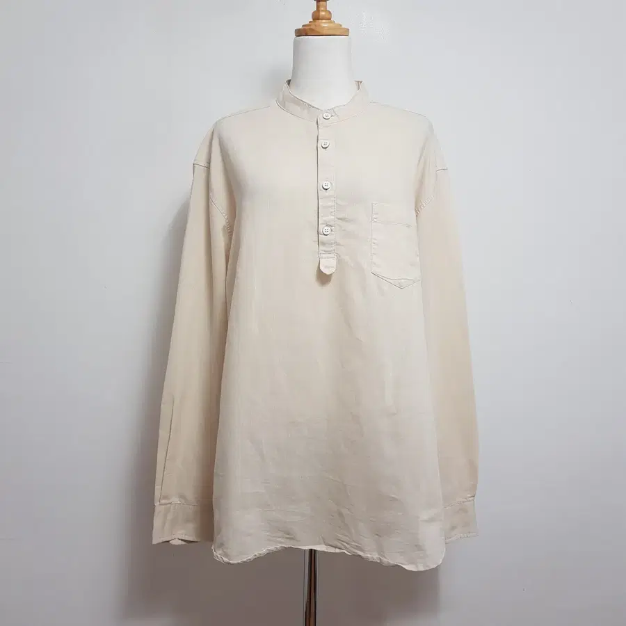 6259/SHIRTS 남 110사이즈 아이보리셔츠/내옷방