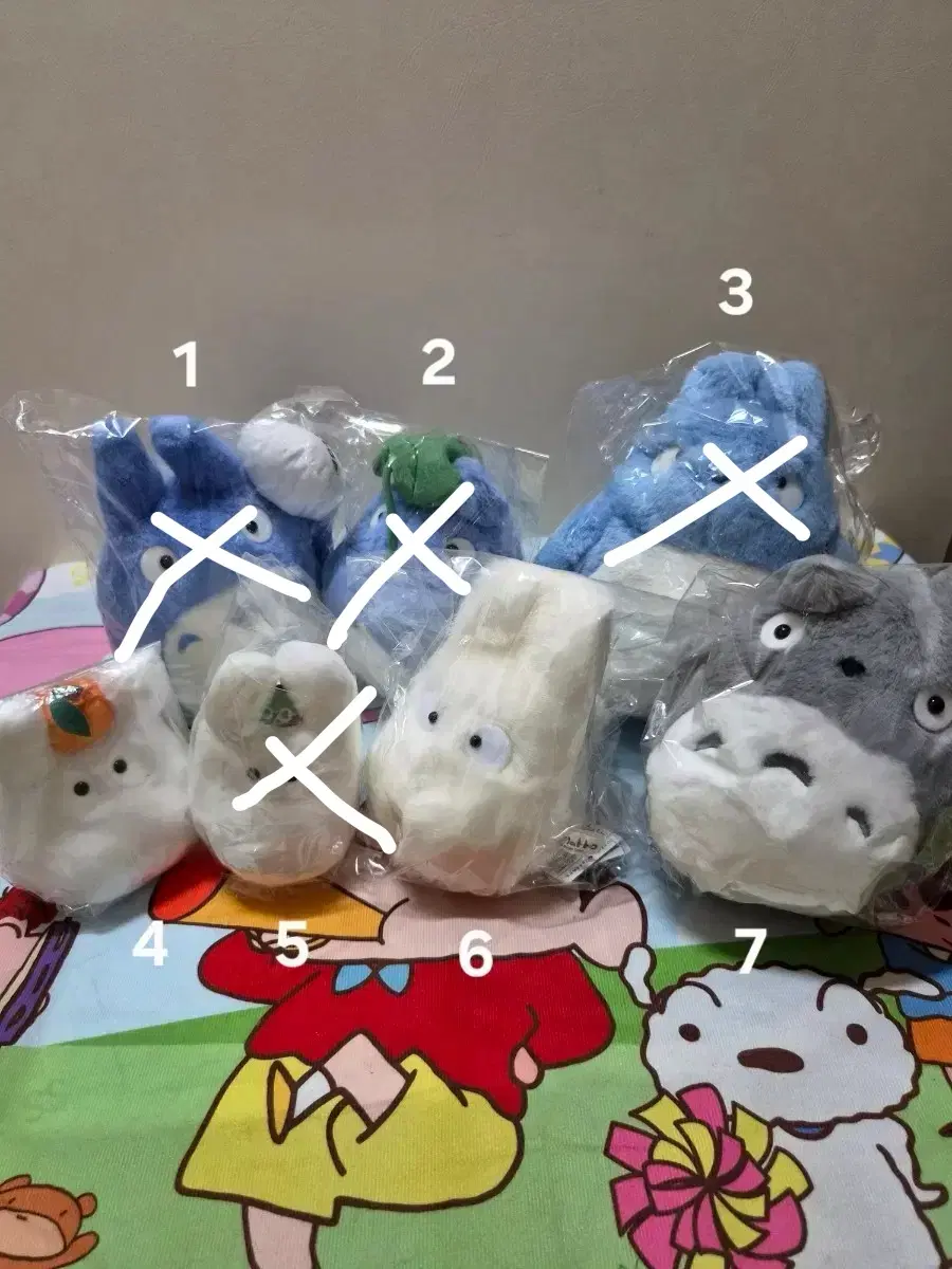 지브리 정품 토토로 와글와글 인형모음