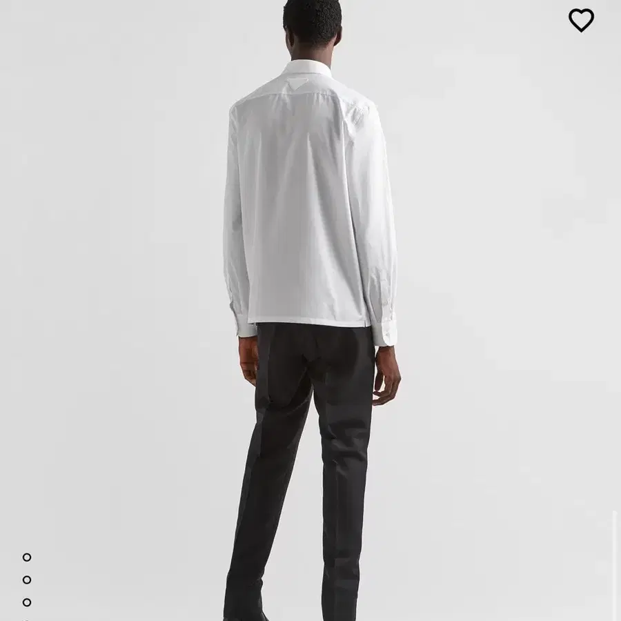 M/ 프라다 23FW 체스트 삼각로고 나일론 셔츠 자켓