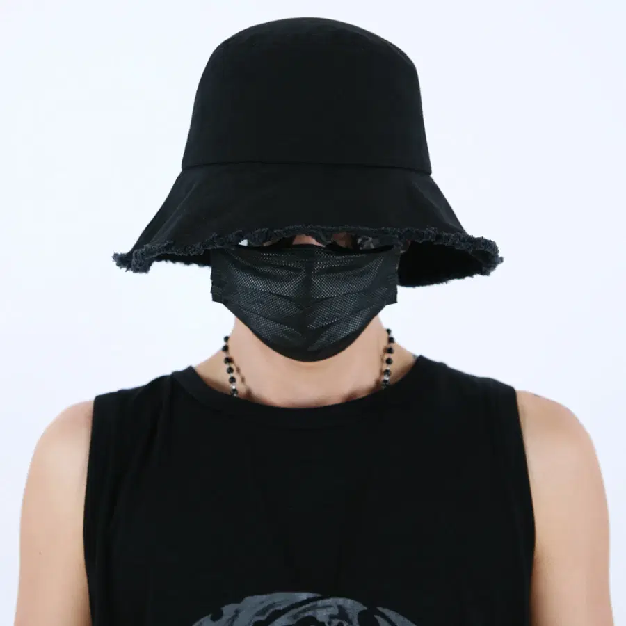 롤프 남자 남성 벙거지 버킷햇 힙합 모자 챙넓은 큰 밀짚 페도라 찢어진