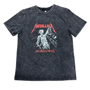 METALLICA 메탈리카 밴드 티셔츠 파스헤드 헤비메탈