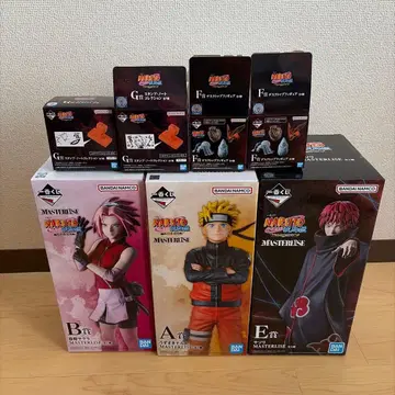 제일복권 NARUTO 돌풍전 피규어 세트