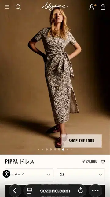 세잔느 Sezane PIPPA 드레스