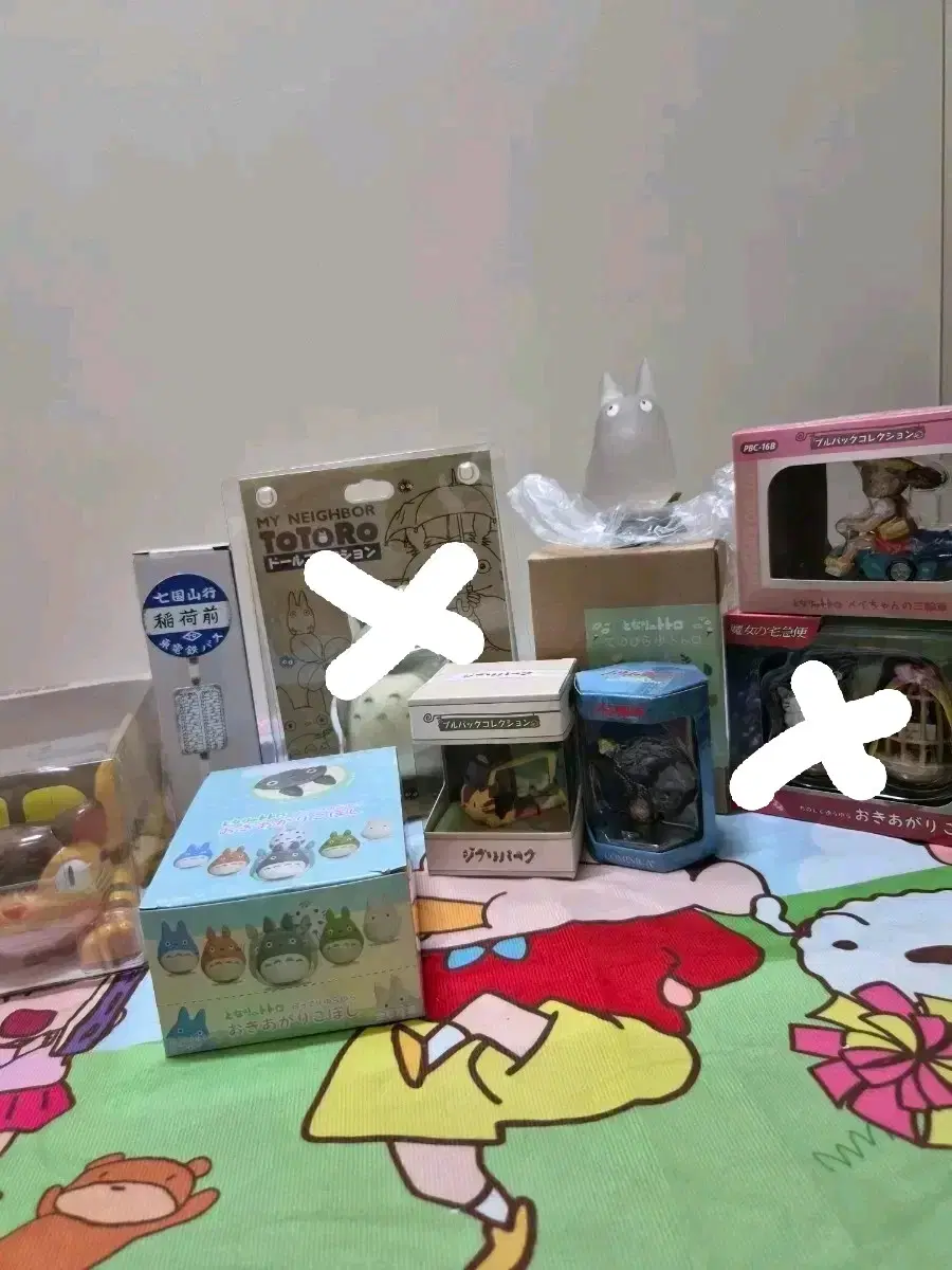 지브리 정품 피규어 코미니카 풀백카 등등  모음