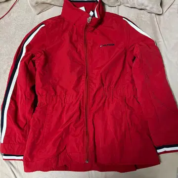 TOMMY HILFIGER 집업 나일론 자켓 레드