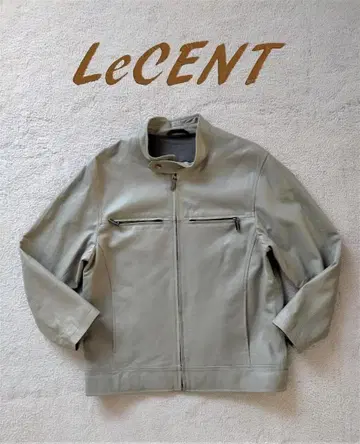 LeCENT 양가죽 가죽 자켓 빈티지 라이더스