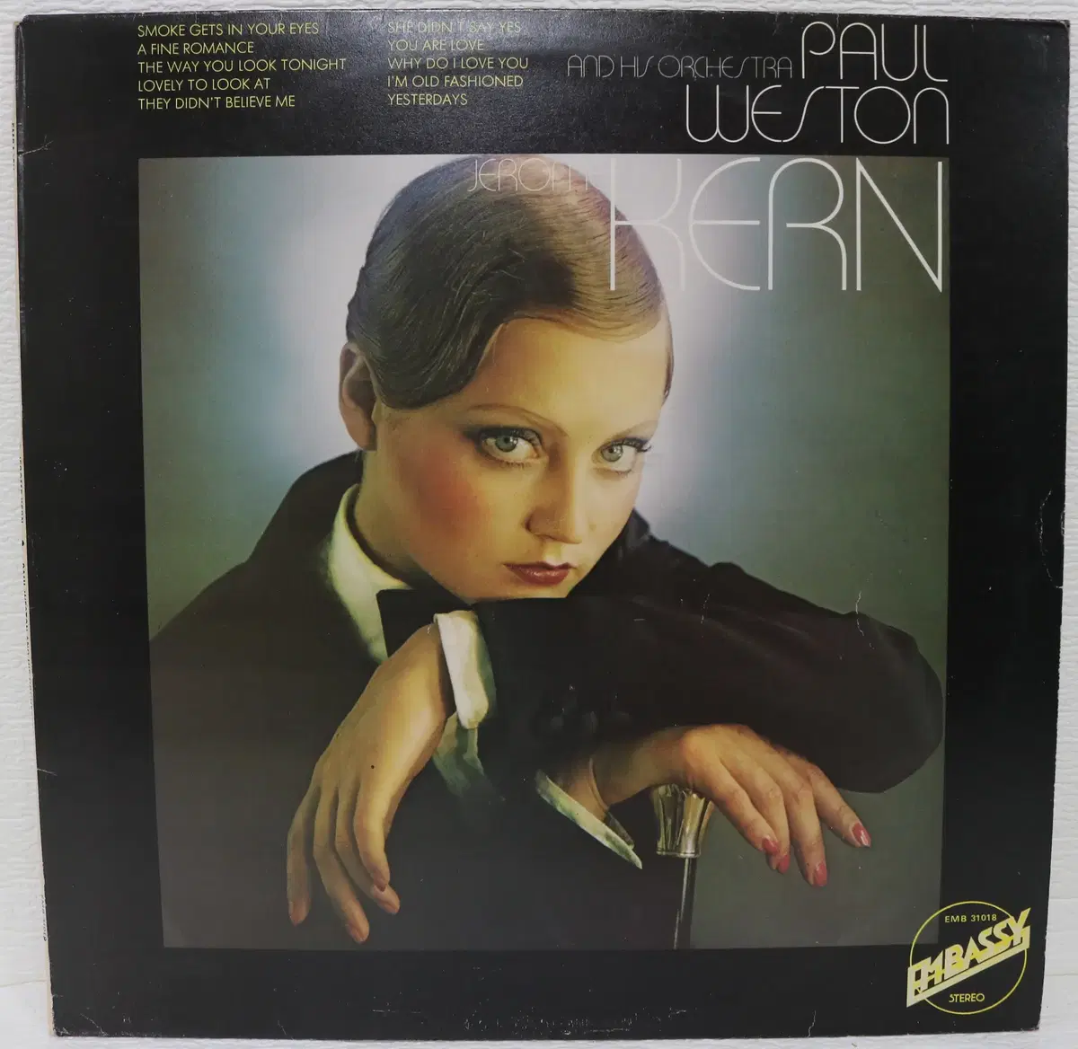 [NO.6038] PAUL WESTON JEROME KERN 수입LP