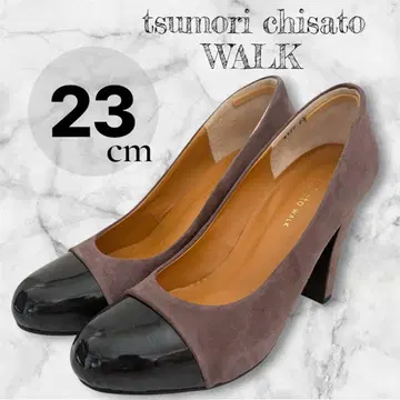 츠모리치사토 워크 펌프스 23cm 브라운