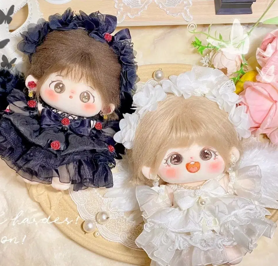 20cm 인형옷 악마와 천사