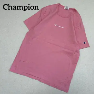 Champion 핑크 T셔츠 L 사이즈