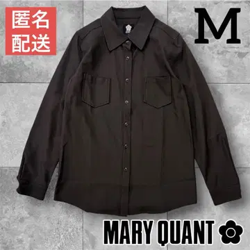 MARY QUANT 마리콴트 긴팔 블랙 셔츠 상의 M