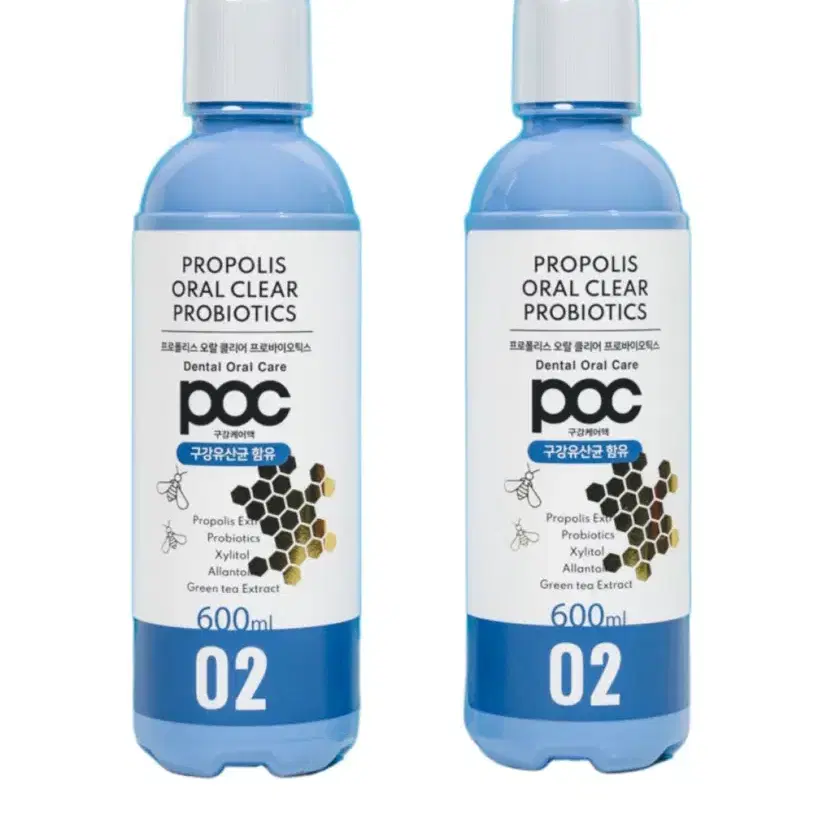 POC 프로폴리스 오랄 클리어 프로바이오틱스 구강유산균 600ml