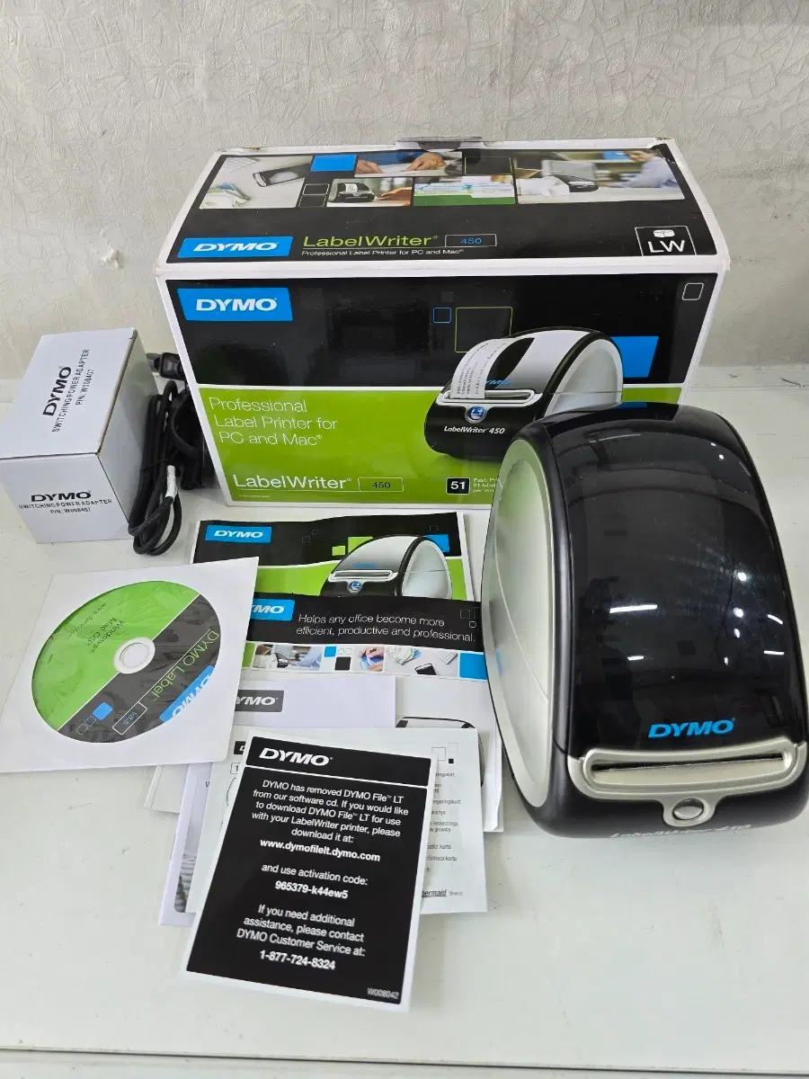 다이모 라벨프린터 LabelWriter 450 PC/Mac
