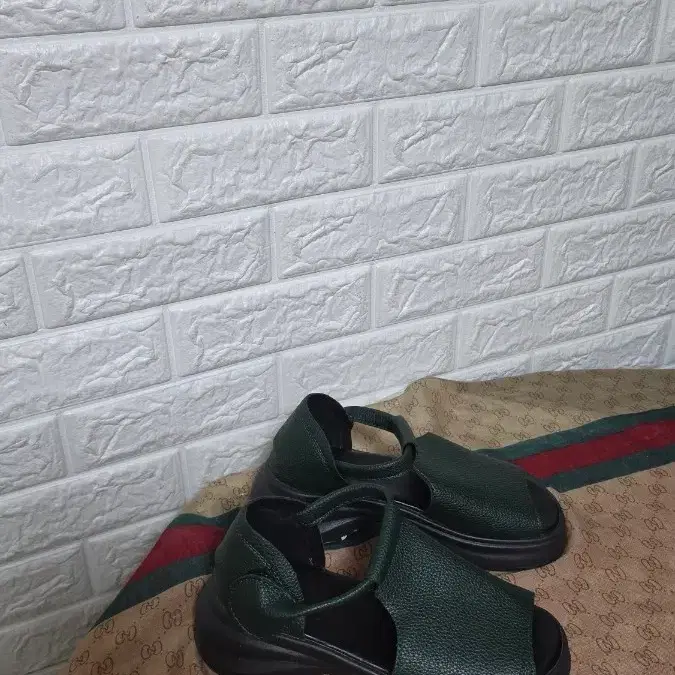 이쁜여성 샌들 녹색 235
