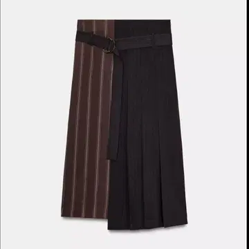 ZARA 대비 벨트 스커트